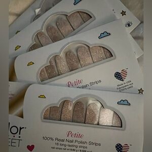 4 packs - petite color street nails NWT